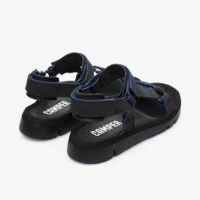 Camper Oruga Sandals Black - Mens Singapore ORYKBT-030